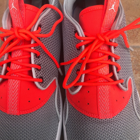 Nike Gray and Red Jordan Eclipse Shoes - Picture 8 of 12